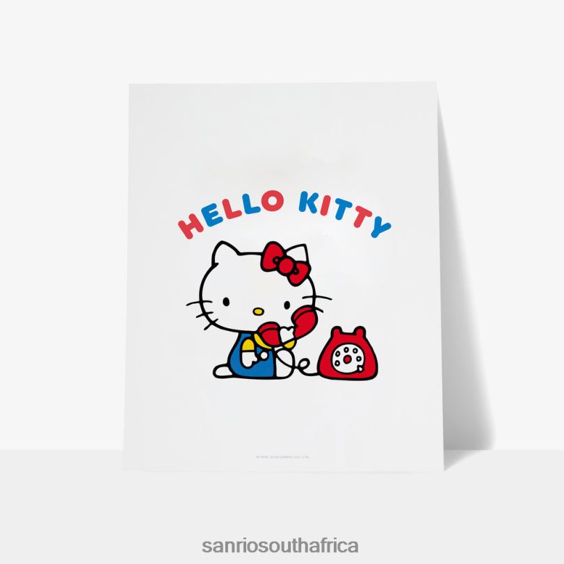 Sanrio Hello Kitty Phone Personalised Art Print HNX6N57 Accessory