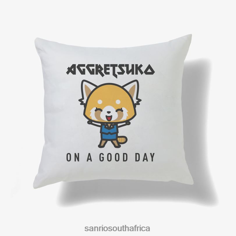Sanrio Aggretsuko On A Good Day Personalised Cushion HNX6N51 Accessory