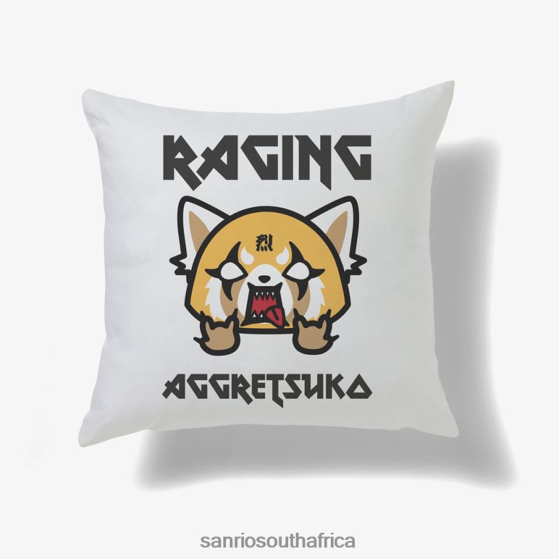 Sanrio Aggretsuko Raging Personalised Cushion HNX6N53 Accessory