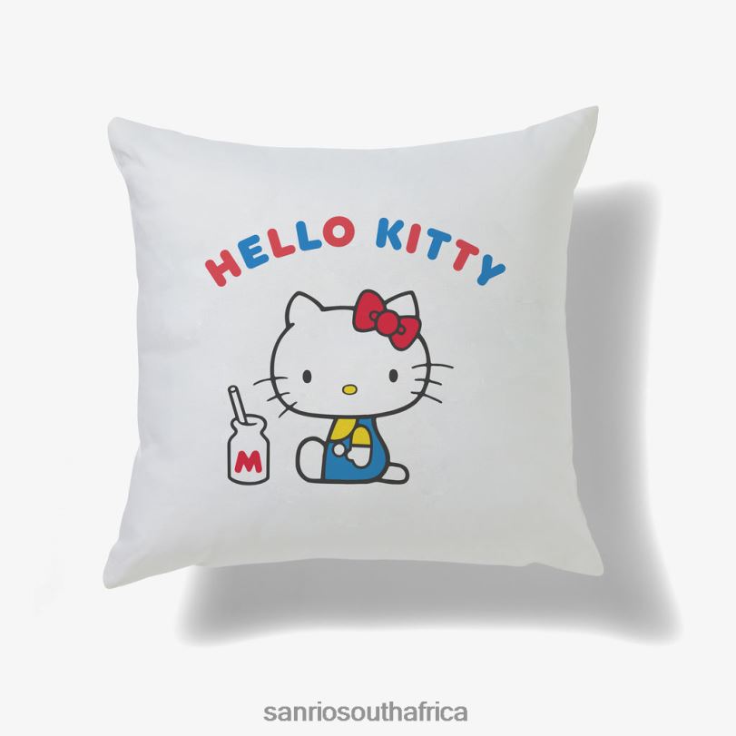 Sanrio Hello Kitty Milk Bottle Personalised Cushion HNX6N48 Accessory