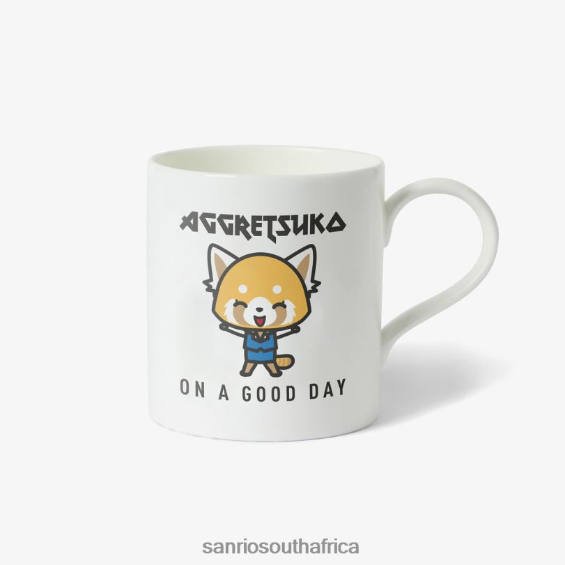 Sanrio Aggretsuko On A Good Day Personalised Mug HNX6N72 Accessory