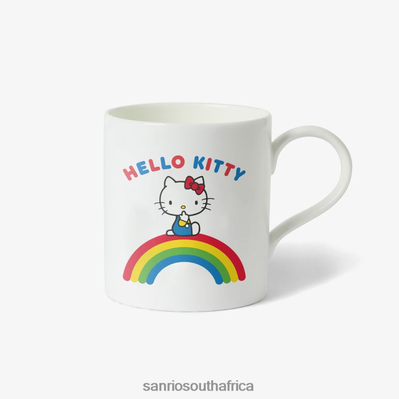 Sanrio Hello Kitty Rainbow Personalised Mug HNX6N66 Accessory