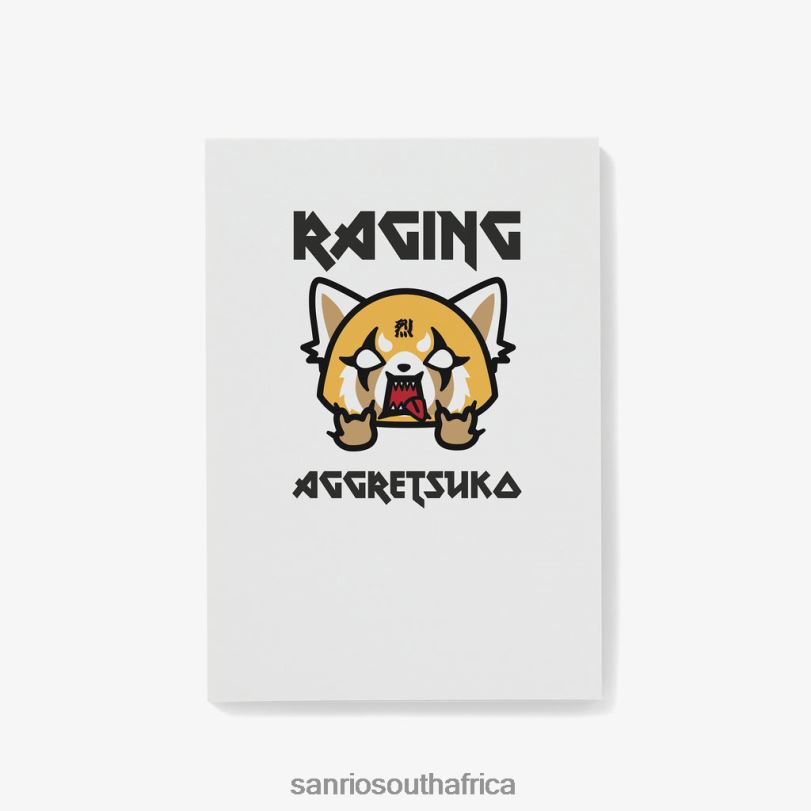 Sanrio Aggretsuko Raging Personalised Notepad HNX6N45 Accessory