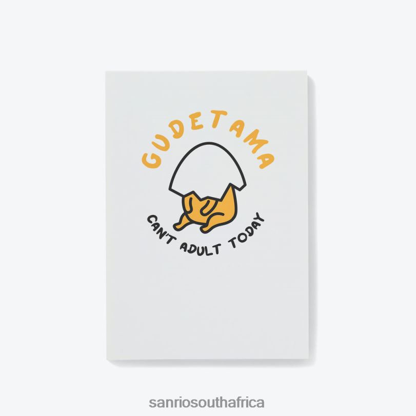 Sanrio Gudetama Can't Adult Today Personalised Notepad HNX6N42 Accessory