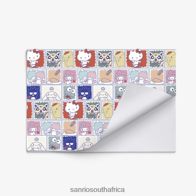 Sanrio Characters Pattern Wrapping Paper HNX6N36 Accessory