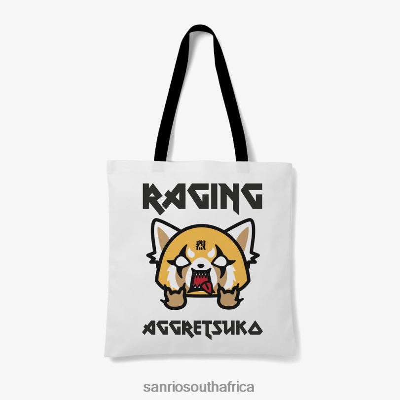 Sanrio Aggretsuko Raging Personalised Tote Bag HNX6N81 Accessory
