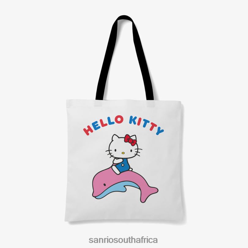 Sanrio Hello Kitty Dolphin Personalised Tote Bag HNX6N76 Accessory