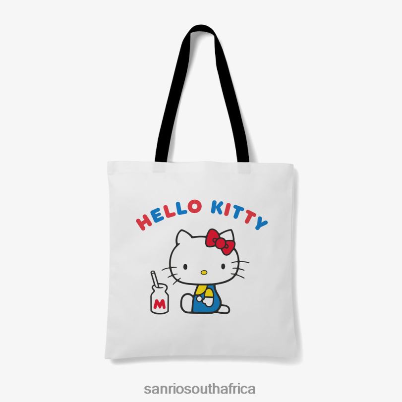 Sanrio Hello Kitty Milk Bottle Personalised Tote Bag HNX6N78 Accessory