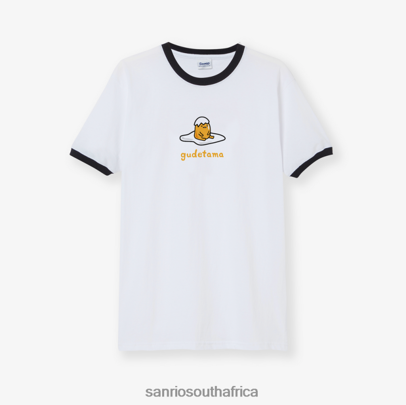 Sanrio Gudetama Ringer T-Shirt HNX6N21 Clothing