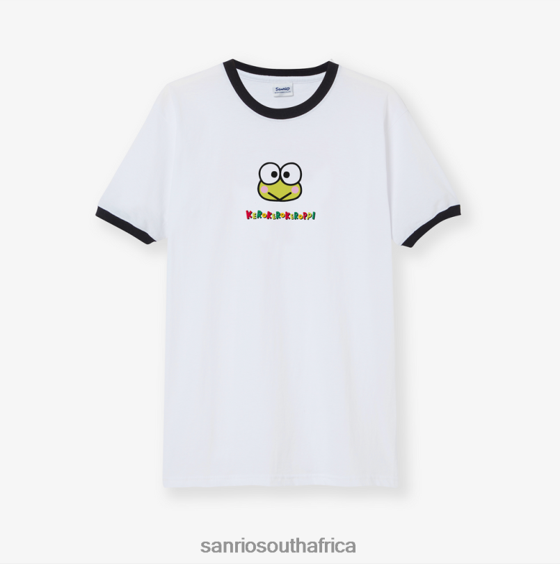 Sanrio Keroppi Ringer T-Shirt HNX6N23 Clothing