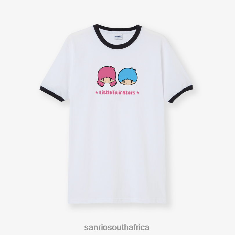 Sanrio Little Twin Stars Ringer T-Shirt HNX6N20 Clothing