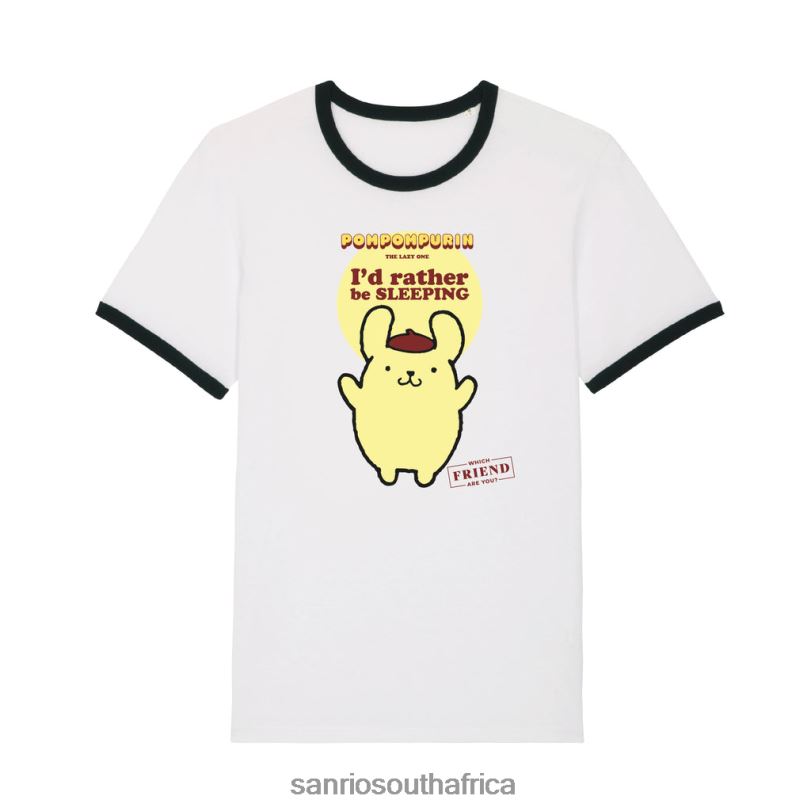 Sanrio Which Friend Are You Pompompurin T-Shirt HNX6N94 Clothing